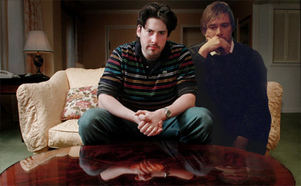 Jason Reitman and Jim Carrey