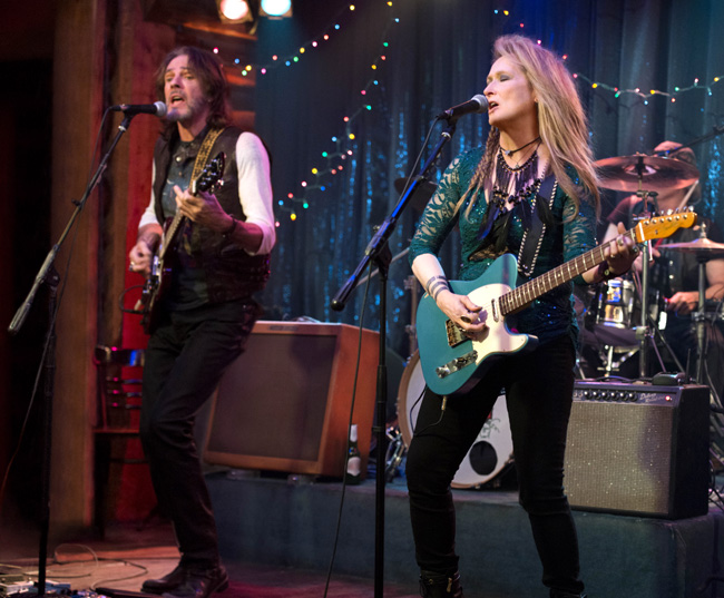 Rick Springfield and Meryl Streep in Ricki and the Flash