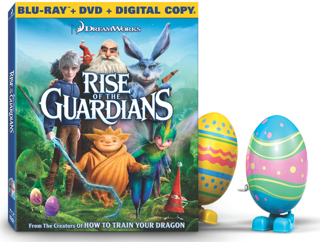 Rise of the Guardians with Hugh Jackman and Alec Baldwin is available in stores now on Blu-ray and DVD