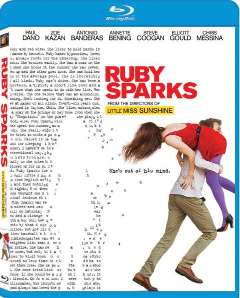 Ruby Sparks was released on Blu-ray and DVD on October 30, 2012