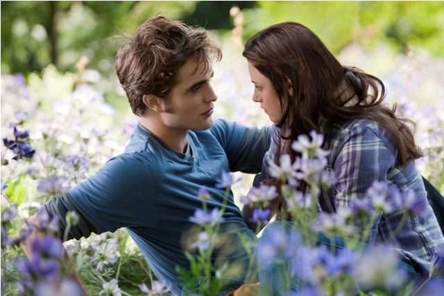 Robert Pattinson and Kristen Stewart star in the Twilight Saga: Eclipse.