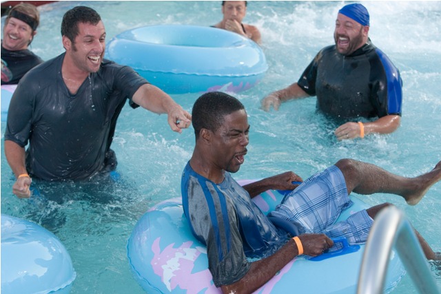 Lenny Feder (Adam Sandler), Kurt McKenzie (Chris Rock) and Eric Lamonsoff (Kevin James).