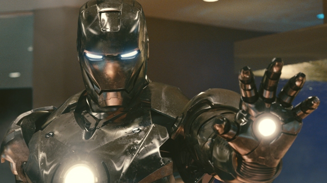 The Mark II armor suit in Iron Man 2