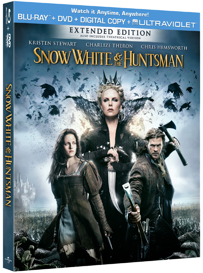 Snow White and the Huntsman came to Blu-ray and DVD on Sept. 11, 2012