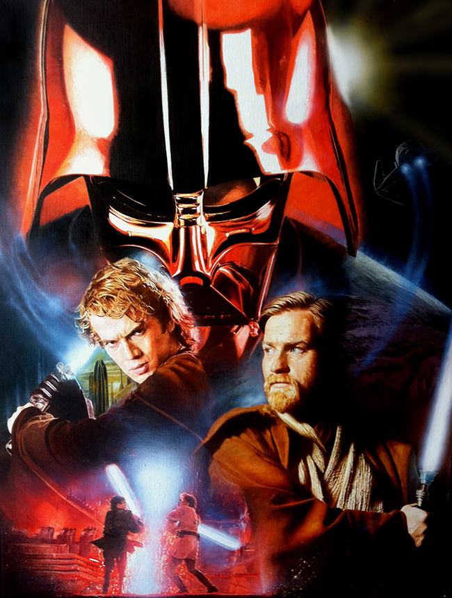 Ciara McAvoy's award-winning Star Wars: Episode III - Revenge of the Sith poster