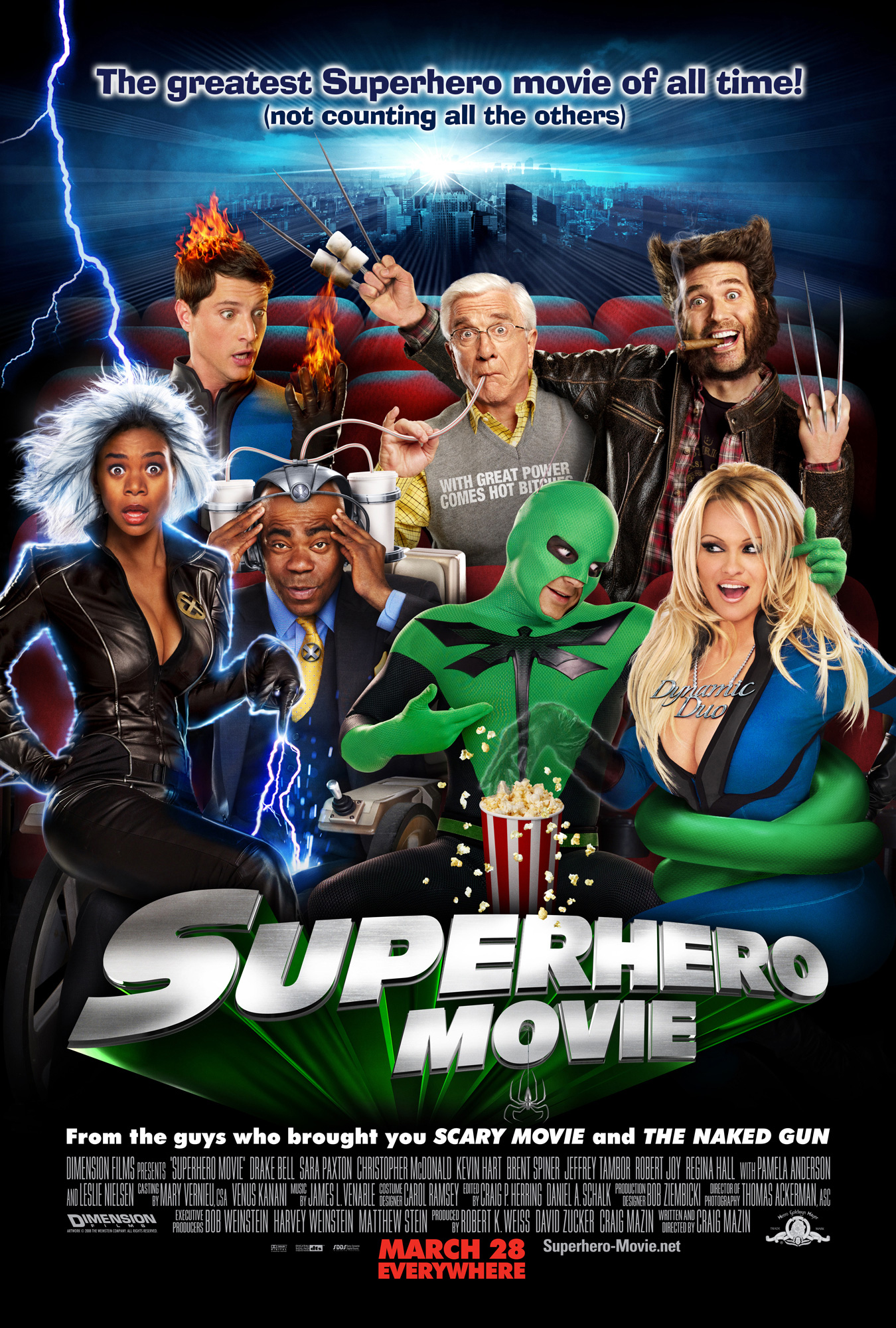 Official Movie Poster Art Released For ‘Superhero Movie’