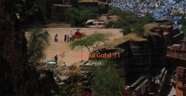 The Dark Knight Rises set in Jodhpur, India