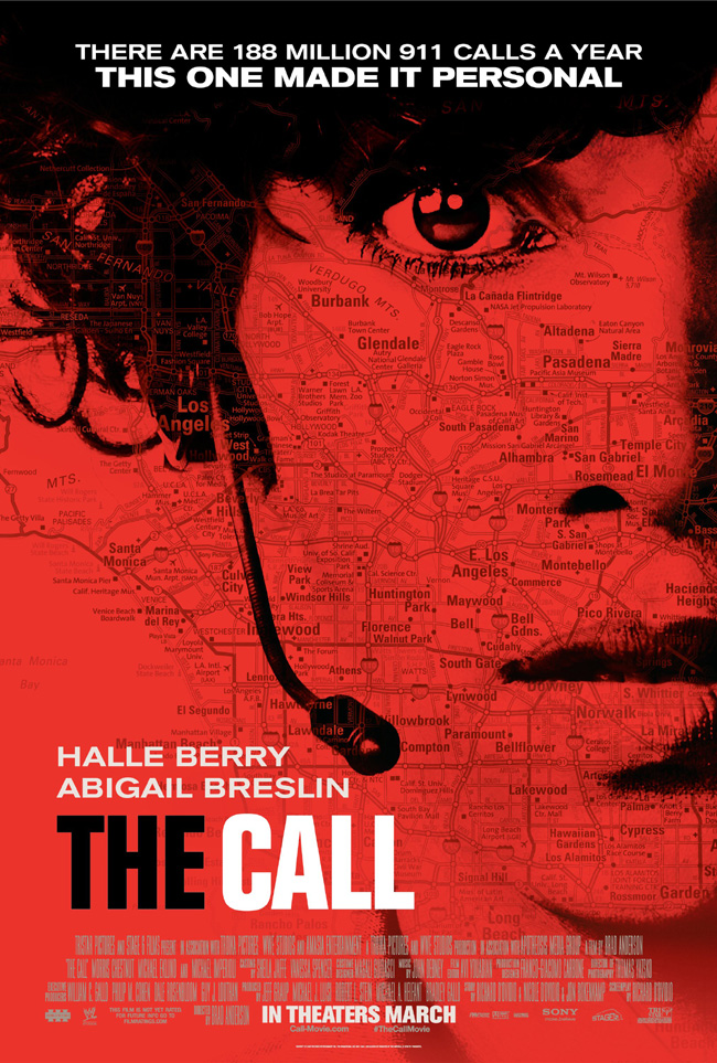 The movie poster for The Call starring Halle Berry and Abigail Breslin