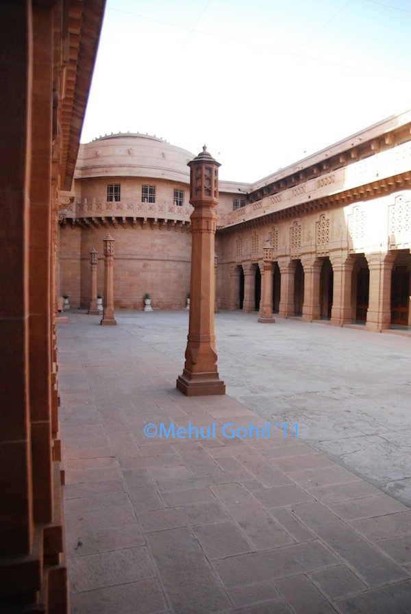 The Dark Knight Rises training area in Jodhpur, India