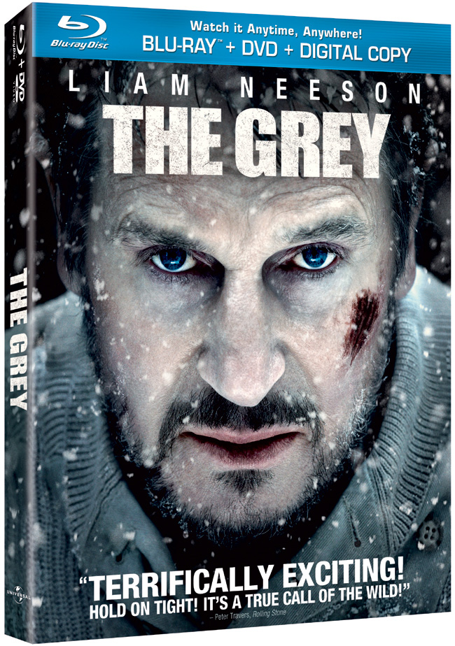 The Grey with Liam Neeson comes to Blu-ray and DVD on May 15, 2012