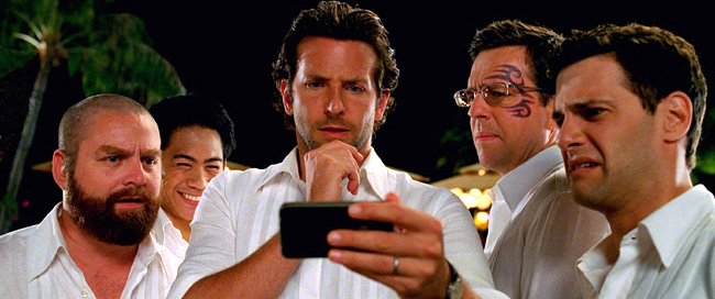 Zach Galifianakis, Mason Lee, Bradley Cooper, Ed Helms and Justin Bartha in The Hangover Part II