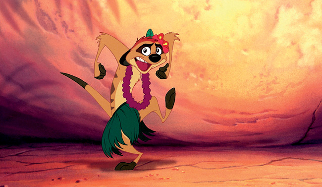 Timon in The Lion King 3D