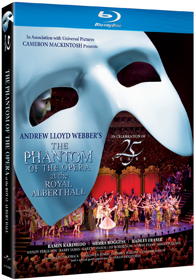 The Phantom of the Opera at the Royal Albert Hall comes to Blu-ray and DVD on Feb. 7, 2012