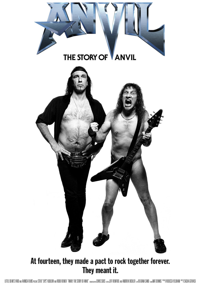 The poster for Anvil! The Story of Anvil