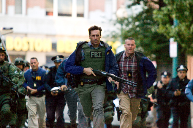 Jon Hamm as FBI special agent Adam Frawley in The Town