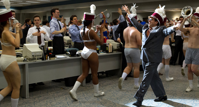 Jonah Hill in The Wolf of Wall Street