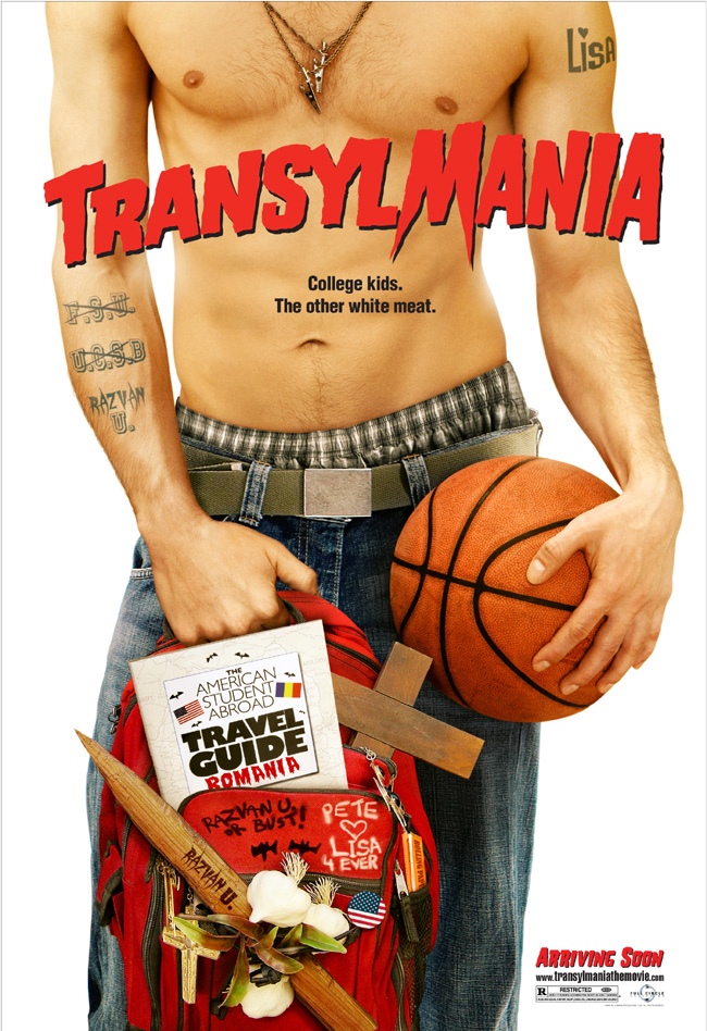 This is the movie poster for Transylmania with Patrick Cavanaugh