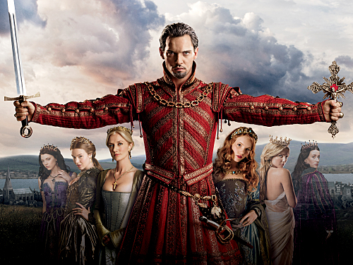 Natalie Dormer as Anne Boleyn, Joss Stone as Anne of Cleves, Joely Richardson as Catherine Parr, Jonathan Rhys Meyers as Henry VIII, Tamzin Merchant as Katherine Howard, Annabelle Wallis as Jane Seymour, and Maria Doyle Kennedy as Queen Katherine.