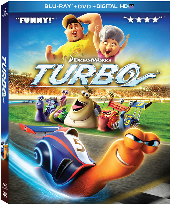 Turbo with Ryan Reynolds and Paul Giamatti comes to Blu-ray and DVD combo pack on Nov. 12, 2013