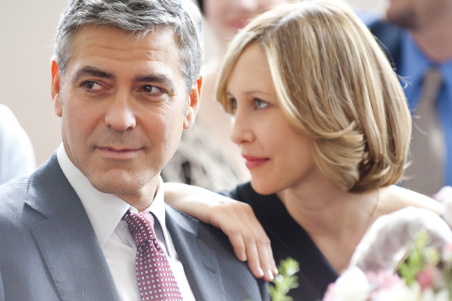 George Clooney (left) and Vera Farmiga in Up in the Air