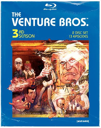 The Venture Bros.: 3rd Season will be released on Blu-Ray on March 24th, 2009.