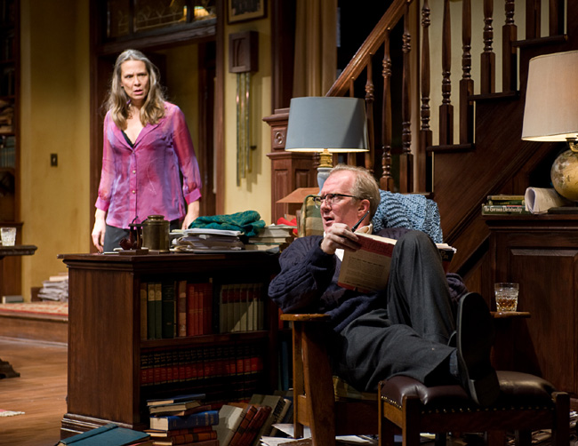 Tracy Letts and Amy Morton in Steppenwolf's Who's Afraid of Virginia Woolf?