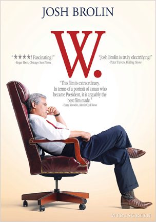 W. was released on Blu-Ray on February 17th, 2009.