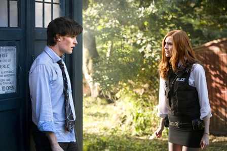 Doctor Who: Matt Smith and Karen Gillan.