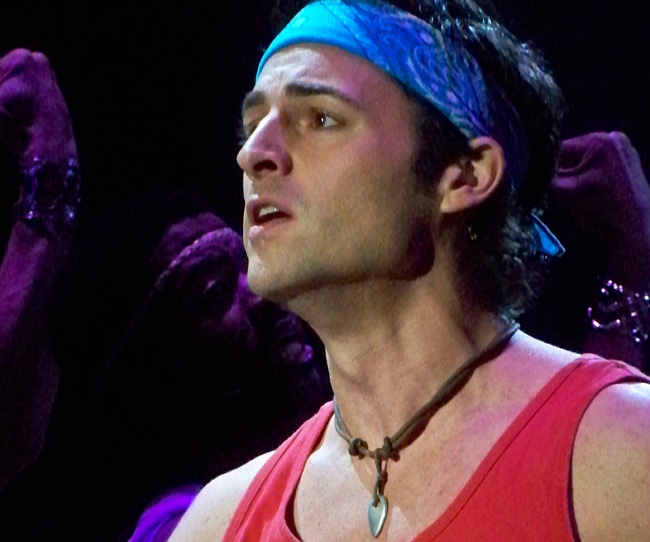 Max Von Essen stars as Sonny in Xanadu at the Drury Lane Theatre Water Tower Place