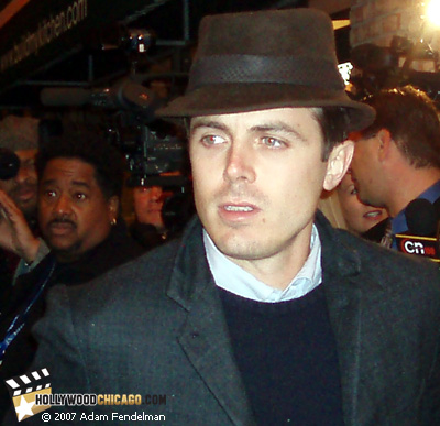 Ben Affleck and Casey Affleck in Chicago on Oct. 10, 2007 for Gone Baby Gone