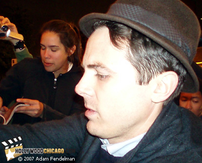 Ben Affleck and Casey Affleck in Chicago on Oct. 10, 2007 for Gone Baby Gone