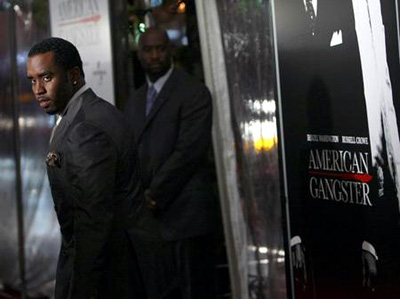 P. Diddy at the American Gangster premiere in New York City on Oct. 19, 2007