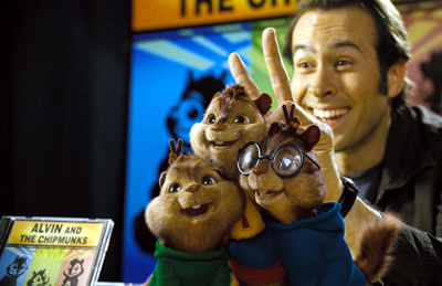 Jason Lee in Alvin and the Chipmunks