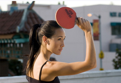 Maggie Q in Balls of Fury