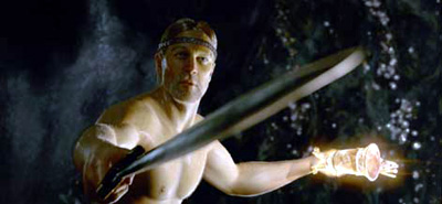 Ray Winstone as Beowulf in Beowulf