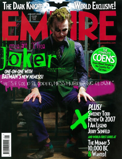 Empire Online, Joker, The Dark Knight