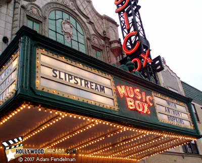 The Music Box Theatre on Oct. 14, 2007 in Chicago; photo by Adam Fendelman of HollywoodChicago.com
