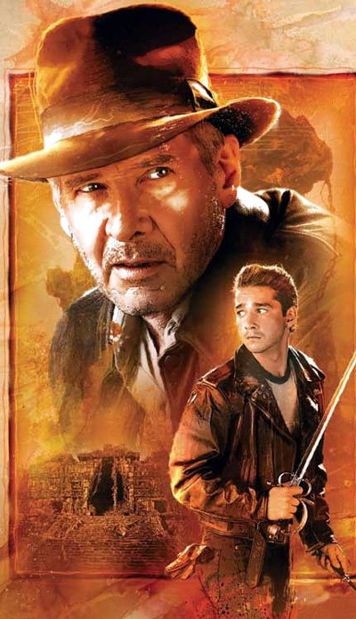 Indiana Jones and the Kingdom of the Crystal Skull comic book cover