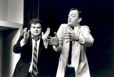 Jim Zulevic and Kevin Dorff (on right) at Second City