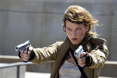 Milla Jovovich in Resident Evil: Extinction