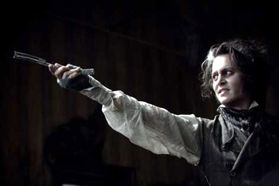 Johnny Depp in Sweeney Todd: The Demon Barber of Fleet Street