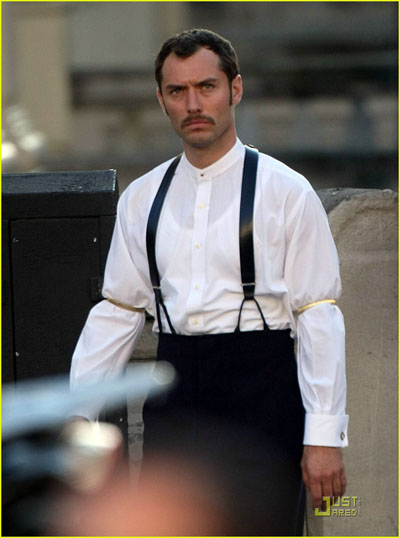 Jude Law as Watson in Sherlock Holmes